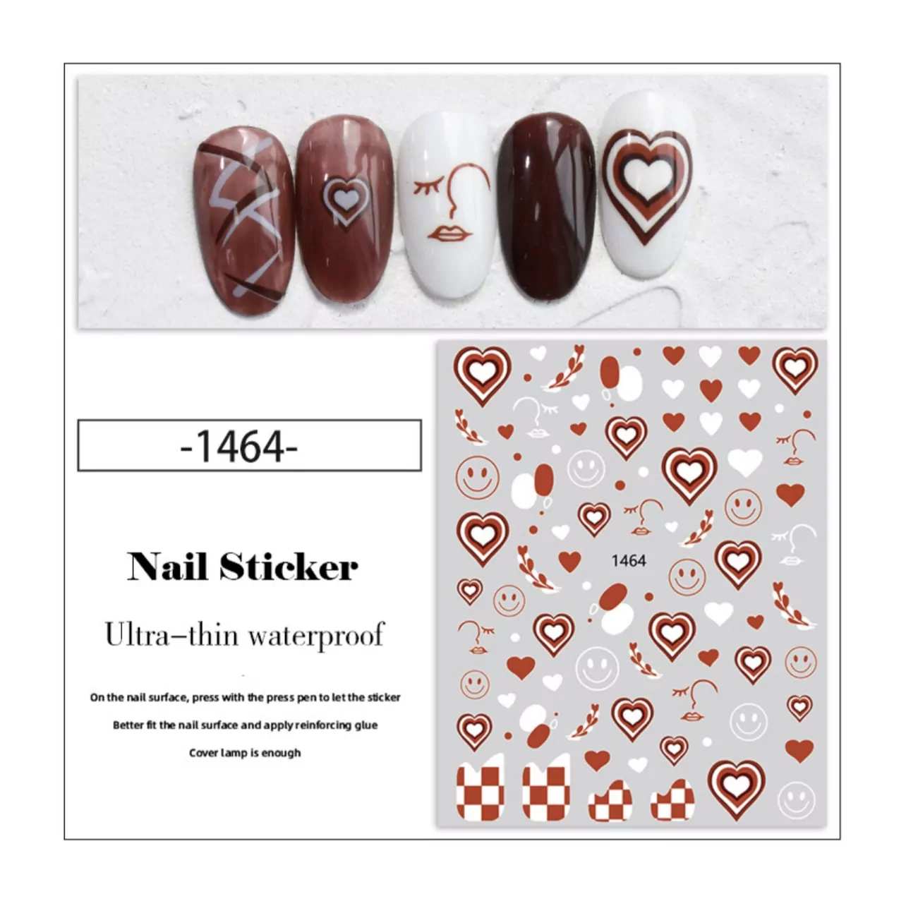 Nail Art Sticker-1464