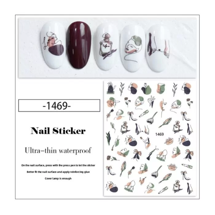 Nail Art Sticker-1469