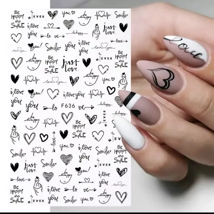 Nail Art Sticker-636