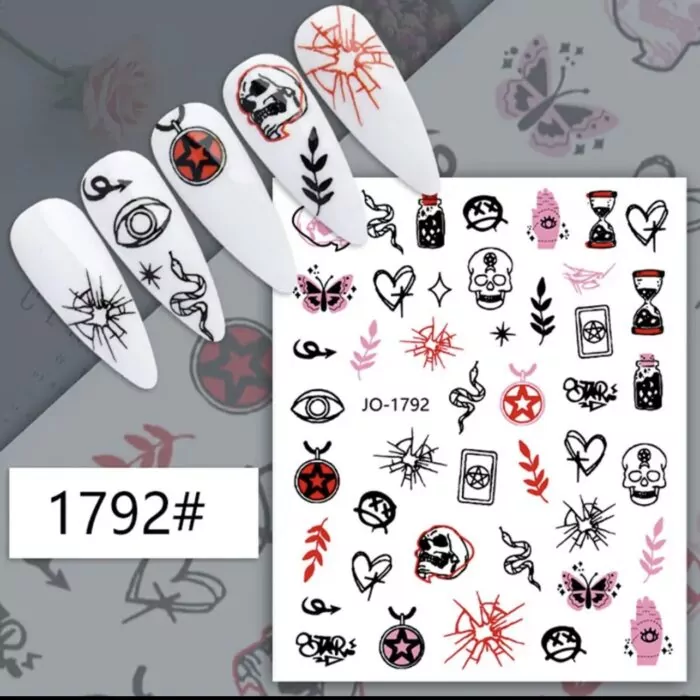 Nail Art Sticker-1792
