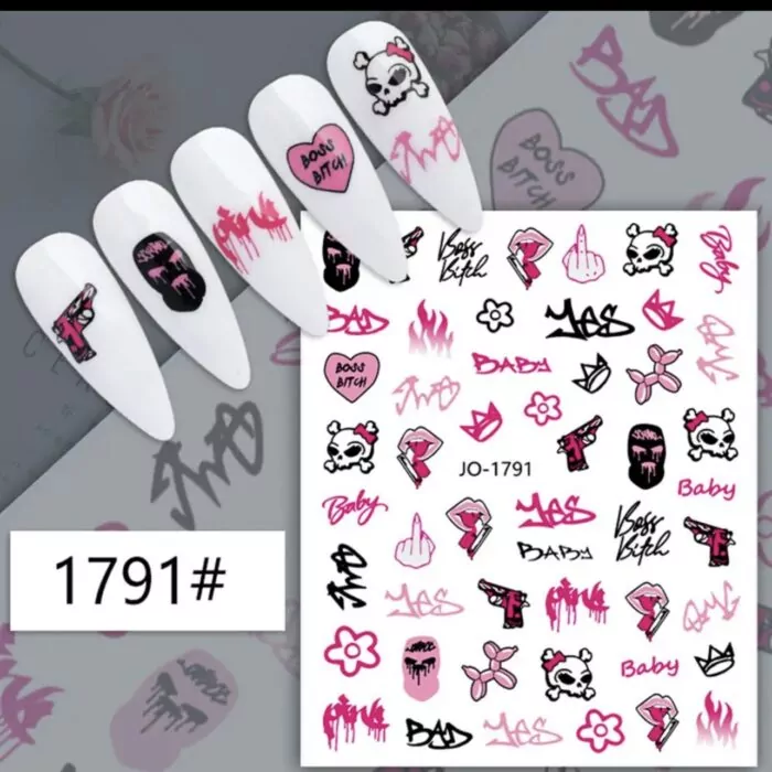 Nail Art Sticker-1791