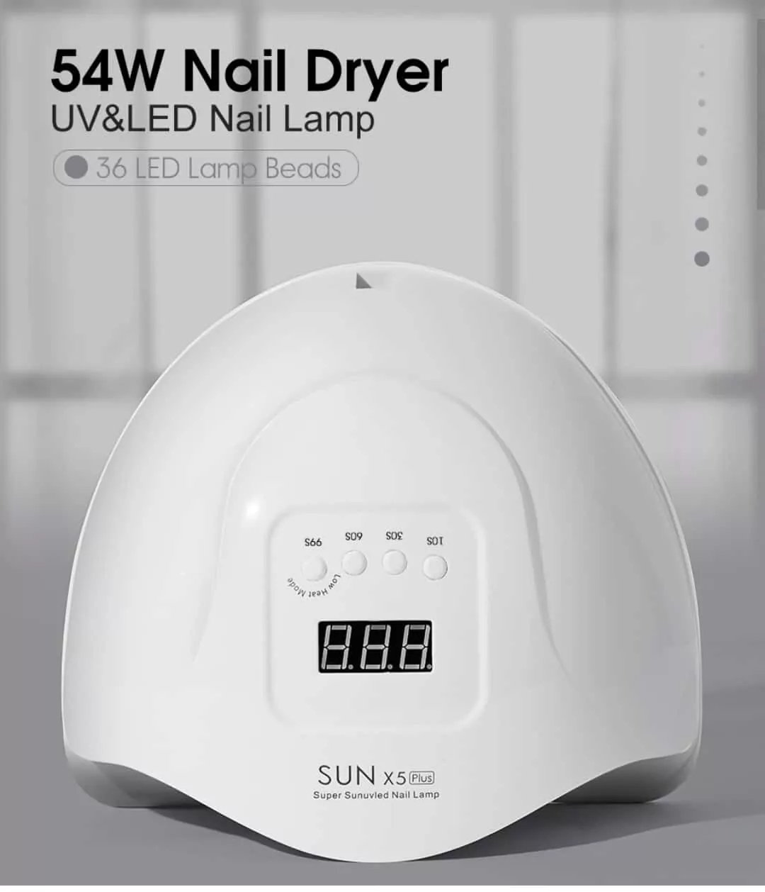Sun X Five Plus Nail Lamp Led/UV 54w