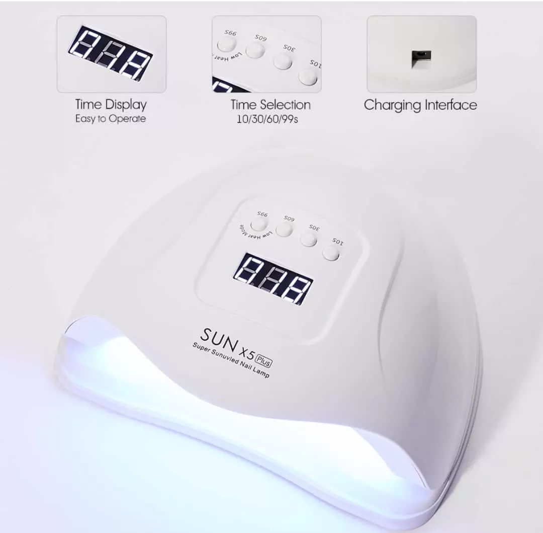 Sun X Five Plus Nail Lamp Led/UV 54w - Image 3